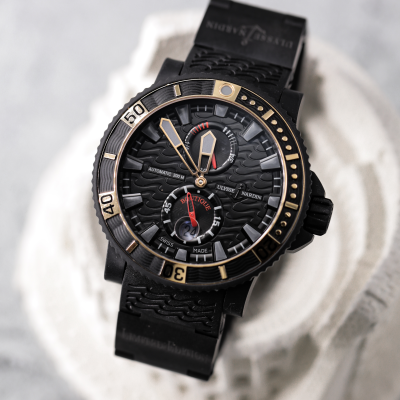 Швейцарские часы Ulysse Nardin Diver Black Sea