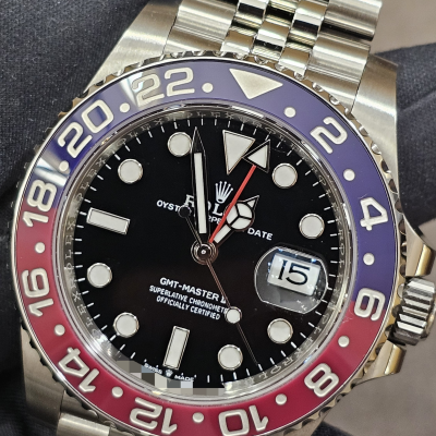 Швейцарские часы Rolex  GMT-Master II (PEPSI)