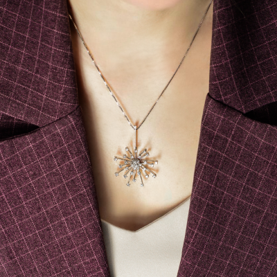 Подвеска No name White Gold & Diamonds