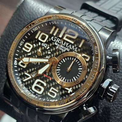 Швейцарские часы Graham Silverstone Stowe Racing 48 mm