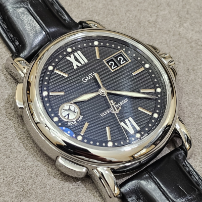 Швейцарские часы Ulysse Nardin Dual Time GMT Big Date