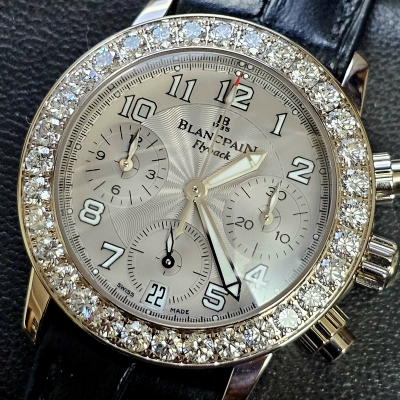 Швейцарские часы Blancpain Leman Women's Flyback Chronograph