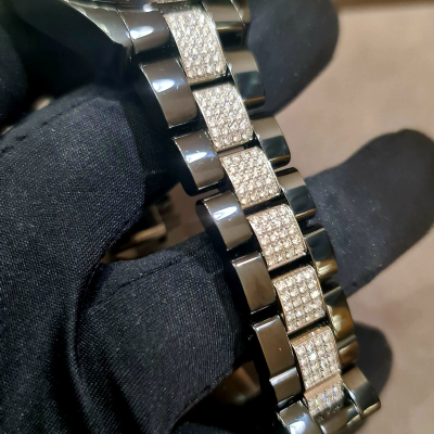 Швейцарские часы Chanel J-12 Diamonds Bracelet H1706