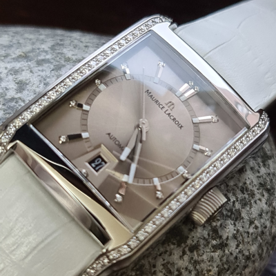 Швейцарские часы Maurice Lacroix Pontos Rectangulaire Automatique