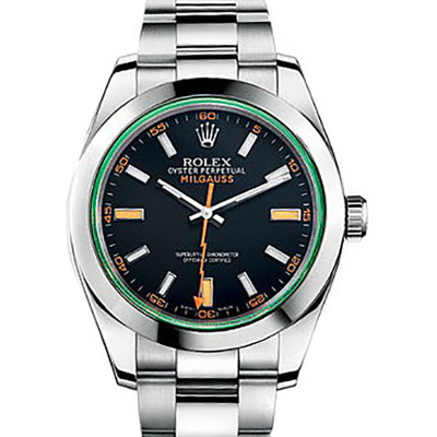 Швейцарские часы Rolex Milgauss 40mm Steel