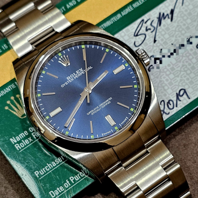 Швейцарские часы Rolex OYSTER PERPETUAL 39MM