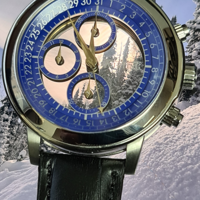 Швейцарские часы Quinting Mysterious Chronograph