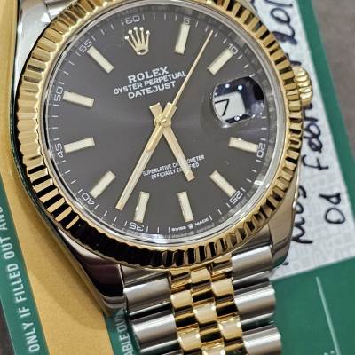 Швейцарские часы Rolex Datejust 41mm Steel and Yellow Gold