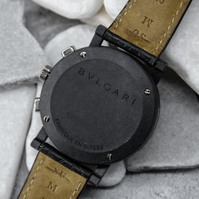 Швейцарские часы Bvlgari Chrongraph Milano Carbon