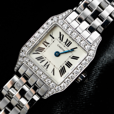 Швейцарские часы Cartier Santos Demoiselle