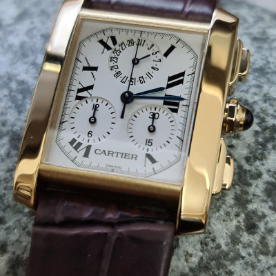 Швейцарские часы Cartier Tank Francaise Chronograph