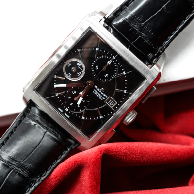 Швейцарские часы Maurice Lacroix Pontos Réctangulaire Chronograph