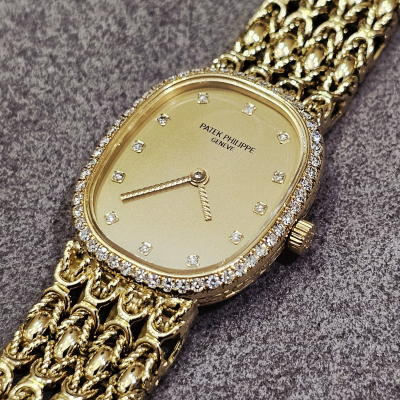 Швейцарские часы Patek Philippe Golden Ellipse