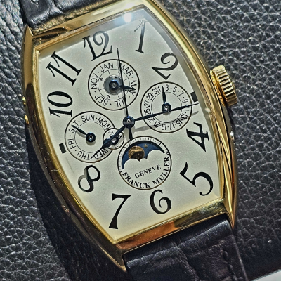 Швейцарские часы Franck Muller Cintree Curvex Perpetual Calendar