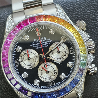 Швейцарские часы Rolex Daytona Rainbow
