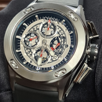 Швейцарские часы Cvstos Chalenge-R 50 Chrono Steel