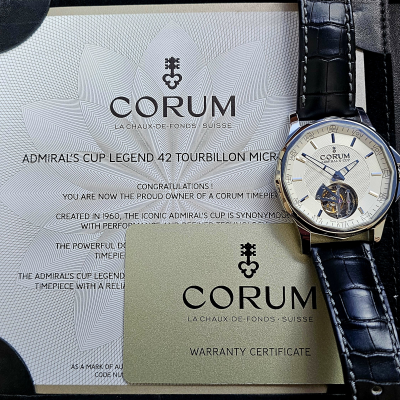Швейцарские часы Corum Admiral Cup Tourbillon