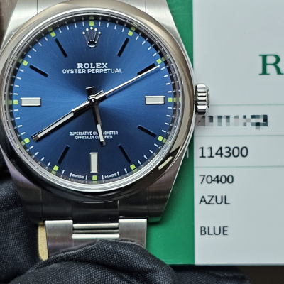 Швейцарские часы Rolex OYSTER PERPETUAL 39MM