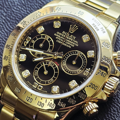 Швейцарские часы Rolex Daytona Yellow Gold 40mm