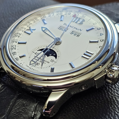 Швейцарские часы Blancpain Leman Moonphase & Complete Calendar