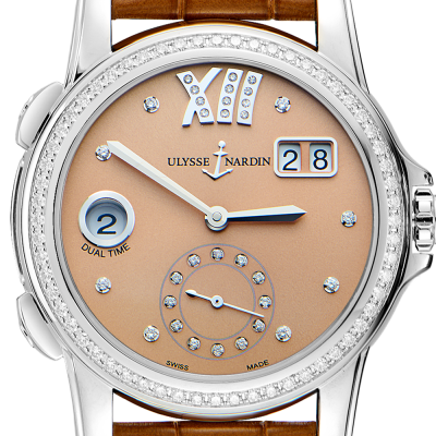 Швейцарские часы Ulysse Nardin Dual Time Lady