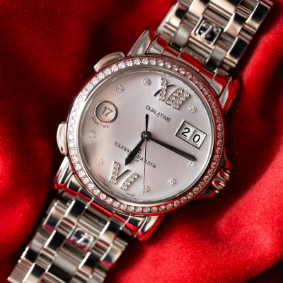 Швейцарские часы Ulysse Nardin Dual Time Ladies
