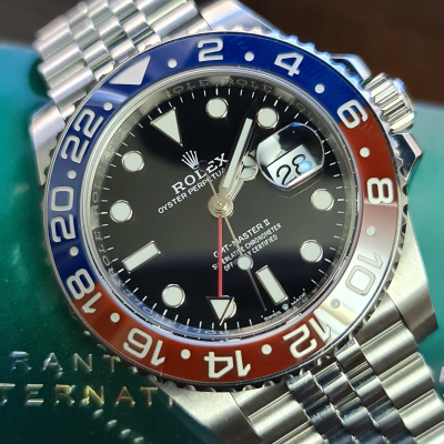 Швейцарские часы Rolex GMT-Master II (PEPSI)