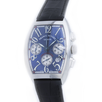 Швейцарские часы Franck Muller Curvex Blue Dial