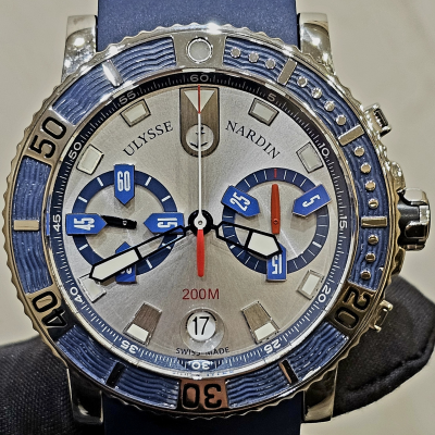 Швейцарские часы Ulysse Nardin Marine Diver Chronograph