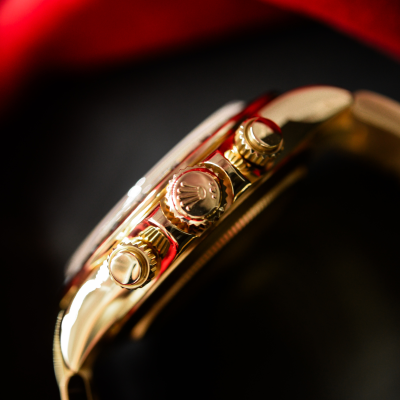 Швейцарские часы Rolex Daytona Cosmograph YellowGold Crystals Diamonds