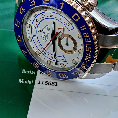 Швейцарские часы Rolex Yacht-Master II Steel and Everose Gold 44mm