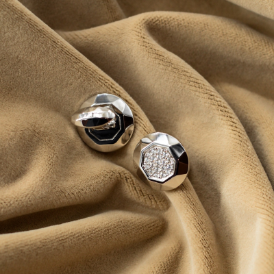 Запонки Graff  с бриллиантами