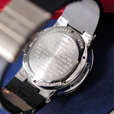 Швейцарские часы Ulysse Nardin Maxi Marine Chronometer 41 mm
