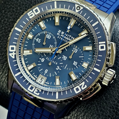 Швейцарские часы Zenith El Primero Stratos Flyback