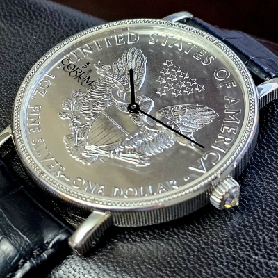 Швейцарские часы Corum Coin Silver Dollar