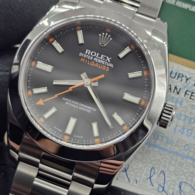 Швейцарские часы Rolex Milgauss