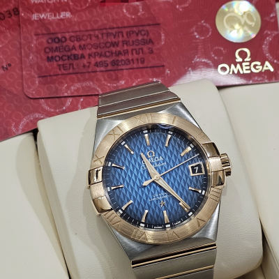 Швейцарские часы Omega Constellation Co-Axial