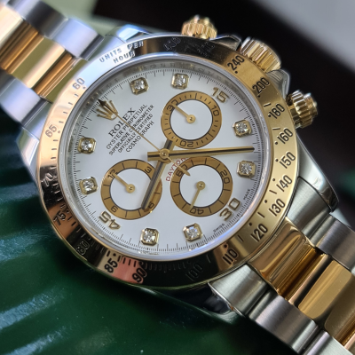 Швейцарские часы Rolex Cosmograph Daytona White Diamond