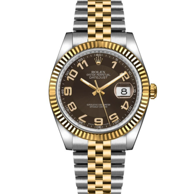Швейцарские часы Rolex Datejust 36 Brown Dial