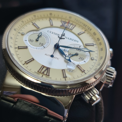 Швейцарские часы Ulysse Nardin Maxi Marine Chronograph