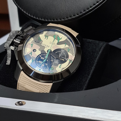 Швейцарские часы Graham Chronofighter Oversize