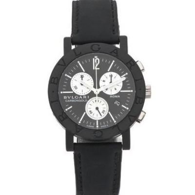 Швейцарские часы Bvlgari Chrongraph Milano Carbon