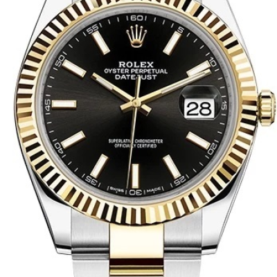 Швейцарские часы Rolex Datejust 41mm Steel and Yellow Gold