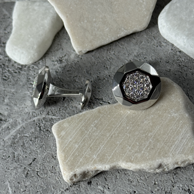 Запонки Graff  с бриллиантами