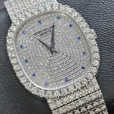 Швейцарские часы Patek Philippe Ellipse Diamonds Vintage Gold