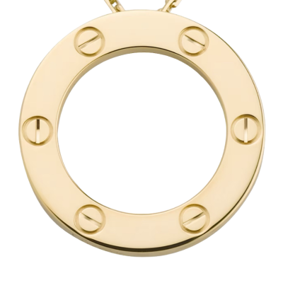 Подвеска Cartier  LOVE pendant, Yellow gold