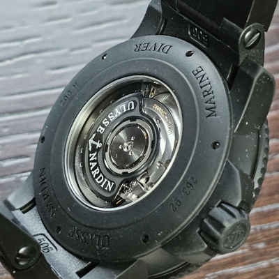Швейцарские часы Ulysse Nardin Diver Black Sea