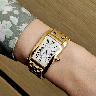 Швейцарские часы Cartier  Tank Americaine Large