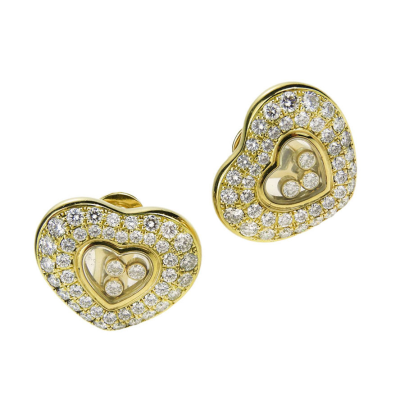 Серьги Chopard Happy Diamonds Earrings