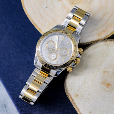 Швейцарские часы Rolex Daytona Cosmograph 40mm Steel and Yellow Gold